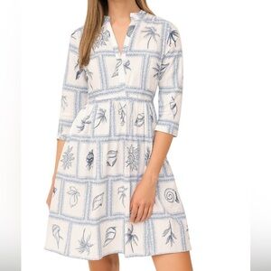 Calypso A lined Shirt Dress